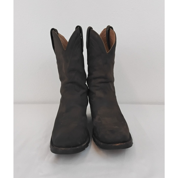 Tecovas Ranch Wear Cowboy Boots Men\'s 13 EE Dark Brown \